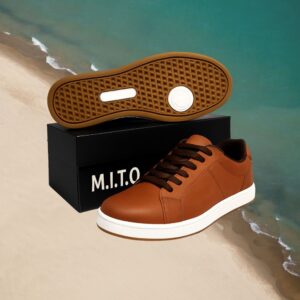 Zapatilla Urbana de Cuero  - Hombre